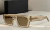 Svart/mörkgrå fyrkantiga solglasögon för män Kvinnor 572 Sunnies Designer Solglasögon Sonnenbrille Shades UV400 -glasögon med låda