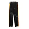 Pantaloni da uomo Pantaloni larghi autunno inverno Sport plamm Pantaloni lunghi Pantaloni con cerniera Casual angelsT Pantaloni sportivi da uomo lettera stampata jogger Strisce laterali sport abbigliamento sportivo