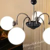 Scandinavische moderne plafondkroonluchter Home Decor Chroom/goud LED-kroonluchter Verlichting Slaapkamer Eetkamer Woonkamer Hanglamp