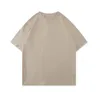 디자이너 남성 T 셔츠 가슴 편지 Tshirts 짧은 슬리브 셔츠 대형 느슨한 대형 타 셔츠 탑 남성 여성 블랙 5xl