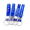 Party Favor Blue Letter Car Nyckelringar Tillbehör Trump Key Buckle Keyring Keep America Great For President Stars Portable Sile 0 9B DHN9Y