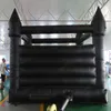 Free Delivery outdoor activities 13x13ft black inflatable bouncer Halloween bounce house for party