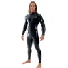 ENSNOVO MEN LATEX PUT Black Shiny Metallic Tights Huvudlös Zentai Suit Full Body Unitard Custom Skin Bodysuit2392