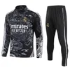 2023 Real Madrids Chándal Jerseys Traje de entrenamiento de fútbol Jersey Fútbol Benzema Tuta Madrids Survetement Pie Futbol Chandal Chaqueta para correr 23 24 Hombres Kit para niños