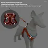 Hundehalsbänder 2 Teile / satz Haustier Traktionsleine Praktische Atmungsaktive Leinen Set Hunde Brustgurt Kit Zum Wandern