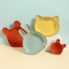 Plates Animal Shaped Dessert Plate Porcelain Fruit Candy Cake Serving Dish Baby Kitchen Tableware Sauce