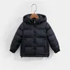 Winter Neue Designer Kinder Mantel Daunenjacke Für Jungen Echtes Waschbärenfell Dicke Warme Baby Oberbekleidung Mäntel 2-12 Jungen Mädchen Jacken Jahre Kid Fashion Teenager Parka