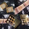 GUICAMI Makeup Eye shadow Palette Good AS Gold Matte Shimmer Glitter Desert Dusk Shadow with Sunset Eyeshadow Palette