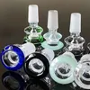 Huni Çiçek Cam Filtre Kasesi Sigara Sigara Alet Aksesuarları 14mm Hookahlar Bongs Su Boruları Dab Yağ Donanları