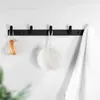 Hooks Helpful Robe Hook Wall-mounted Rustproof Clothes Storage Hanger Wall Rack Round Corners Coat Household Supplies