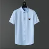 Camicie casual da uomo Designer Designer di lusso Abiti da uomo di alta qualità Moda bowling in seta Nuova camicia da lettera estiva Casablanc Uomo donna Camicie a maniche corte slim fit O9