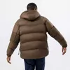 Veste en duvet de coton pour hommes, veste tendance en coton pour hommes, veste d'hiver en peluche et à pain épaissie, veste chaude et décontractée 1c