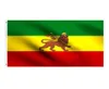 エチオピアのライオン旗Rasta Flag 3x5 ftナショナルバナー90x150cmフェスティバルパーティーギフト100dポリエステル屋内屋外印刷旗と4539955