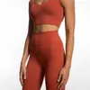 Tracksuits Suit Women Tight Fit Back Bra High Waist Sports hipster Yoga Pants Setqukw