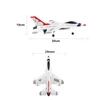 Modèle d'avion Wltoys XK A200 6B Drone d'avion RC 2CH 24G EPP à ailes fixes modèle électrique télécommande jouets de chasse pour enfants 231118