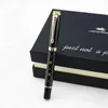 Jinhao 500 Rollerball Pen Medium Point Black Ink 0,7 mm Golden Clip Metal Writing Pennor med presentkontorskolan