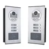 Telefony drzwi wideo 4,3 cala 3 mieszkanie/rodzinny system domofonu RFID IR-CUT HD 1000TVL Kamera do drzwi z przyciskiem