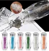 1 Fles Mini Kaviaar Kralen Kristal Kleine Steentjes Glas Micro Kraal voor Nagels DIY Kleurrijke 3D Glitter Nail Art Decoraties1299723