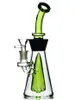 Vintage 11inch Glass Bong Hookah Smoking Water Pipe peut mettre le logo du client par DHL UPS