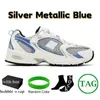 Men Women 530 Running Shoes With Box Womens White Red Mint 530s Designer Sneakers Beige Lime Grey Colorful Grey White Metallic Silver Mens Runner Sports Trainers