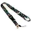 Nyckelringar i 1 kamouflagemönster Neckband Lanyards ID Badge Card Holder Keychain Mobiltelefon Present Ribbon Webbing Neckkeychains