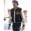 Designer Mens Jaquetas Moda BR Casaco Outerwear Sts Co Br Ed Dries Multi Label Bordado Animal Emblema Preto Oito Bilhar Clean Fit Junior Baseball Jacket