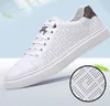 Herren Casual Sneakers Dämpfung Outdoor Laufschuhe für Herren Leder Sport Herrenschuhe Professionelles Athletiktraining Mesh