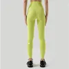 Lu lu lemen Leggings de Yoga, combinaison d'alignement, sans peluche, taille haute, Multiple pour la course à pied, pantalon de cyclisme