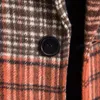 Trench da uomo Cappotto Autunno Inverno Lungo Slim-fit Di lana Moda Business Casual Plaid Colletto di lana Top Uomo Giubbotti