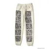 Designers casual pant streetwear jogger byxor sweatpants Saintmichael co br ed 23SS Ny nödställd vintage stil byxor skydd byxor