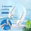 Party Favor Halter USB Charging Electric Portable Hanging Small Neck Fan Student Bladeless Mini Sports Fan