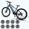 Elektrikli Bisiklet 27.5 inç Şehir E-Bisiklet Kadın Erkekler 48V 500W Motor Elektrik Bisikletleri Taşınabilir Electric City Bike 12AH Lityum Pil
