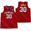 Kansas Jayhawks كرة السلة Jersey NCAA كلية كيفن مكولار جونيور هانتر ديكنسون ك. آدمز جونيور دجوان هاريس جونيور جوني فورفي إيلاركو جاكسون ديك أغباجي مانينغ