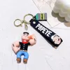 Fashion Hercules Seaman styles Character Jewelry KeyChains Backpack Car Fashion Key Ring Accessories kids gift