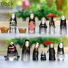 Anime Manga Japan Anime Cartoon No face man badge Miyazaki Hayao Spirited Away faceless Man Model Action Figure for Children Adult