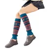 Femmes chaussettes rayé 2000 s rétro dame mignon Jk Stretch genou longueur Cool Hipster chaud tricot chaussette mode Piles