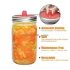 Drinkware Lid Sile Lids Reusable Mason Jar Sealing Caps Kimchi Seal Kitchen Supplies 5 Colors Drop Delivery Home Garden Dinin Dhgarden Dhhho