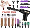 Seksspeeltje Massager Machine Orgasme Stake Vibrator Dildo Speelgoed Fascial Gun Spier Relax Body Massage Accessoires Vrouwen Masturbatie Dev3346506