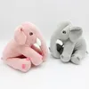 Bonecas de pelúcia 20 cm bebê elefante fofo de brinquedo de brinquedo de brinquedo macio 230418
