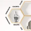 Oggetti decorativi Figurine Statua del dito medio personalizzata Sculture artigianali in resina nordica Ornamento Decorazioni per l'ufficio domestico Decorazioni per il soggiorno 230418