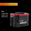 WALK FISH Portable EVA Fishing Bag Collapsible Fishing Bucket Live Fish Box Camping Water Container Pan Basin Tackle Storage Bag FishingFishing Bags