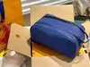 ファッションバッグユニセックスロングウォレット格子縞の青いエンボスレターメンズハンドバッグコインデザイナー女性男性洗浄バッグクラッチバッグカード保有者レディースメイクアップバッグポケット