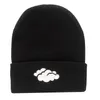 Gorros Beanie/Gorras de calavera Bordado Clima Sombrero de invierno Hombres Mujeres Cálido Hip Hop Bonnet Lana Mezclas de punto Mujer Skullies