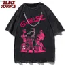 メンズTシャツTシャツ英国ロックバンドTシャツHiphop Music TeeシャツThe Nownow New Tshirt J230419