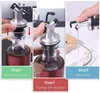 Oil Bottle Stopper Lock Plug Seal Leak-proof Food Grade Rubber Nozzle Sprayer Liquor Dispenser Wine Pourer Kitchen
