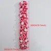 Dekorativa blommor 2m Rose Peony Artificial Flower Row Arrangement Supplies Party Wedding Arch Decor Wall Hang Table Table Runner