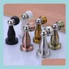 Door Catches Closers Stainless Steel Doorstop Strong Magnetic Stop Stopper Holder Catch Suction Hardware Building Supplies Drop De Dhv7X