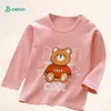 T-shirts kinderen Kinderkleding jongens meisjes t-shirt cartoon tops lange mouw babykleding herfst winter 100% katoen sweatshirt p230419