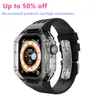 Relógios inteligentes de 49 mm Ultra 8 para Apple Watch série 8 iWatch 8 relógio inteligente Pulseira marinha relógio esportivo relógios ultra capa protetora