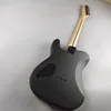Tailai E-Gitarre, schwarz matt Hochwertiger Spotverkauf der 6-saitigen Signature Jazz Master E-Gitarre mit Ahornhals in Mattschwarz